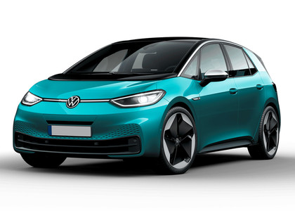 Ворсовые коврики на Volkswagen ID.3 2019 - 2025 в Барнауле