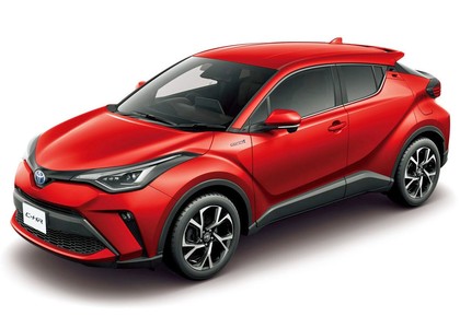 Ворсовые коврики на Toyota C-HR 2016 - 2025 в Барнауле