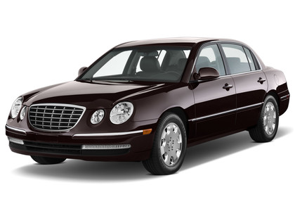 Ворсовые коврики на KIA Opirus 2003 - 2010 в Барнауле