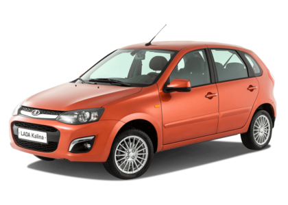 Ворсовые коврики на Lada (ВАЗ) Kalina 2004 - 2018 в Барнауле