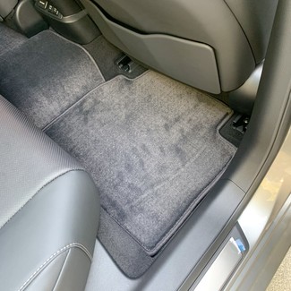 Ворсовые коврики на Lexus ES VII 2018 - 2025 в Барнауле