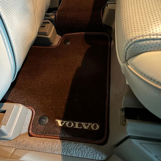 Ворсовые коврики на Volvo XC90 I 2002 - 2014 в Барнауле