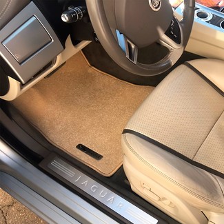 Ворсовые коврики на Jaguar XF 2007 - 2016 в Барнауле
