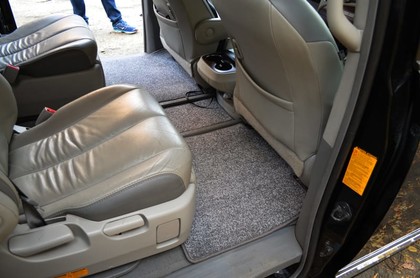 Ворсовые коврики на Toyota Sienna III 2010 - 2020 в Барнауле
