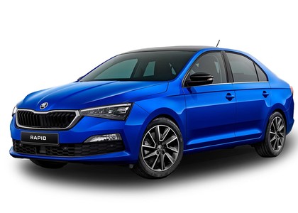 Ворсовые коврики на Skoda Rapid II 2019 - 2025 в Барнауле