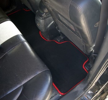 Ворсовые коврики на Hyundai Tucson I 2004 - 2010 в Барнауле
