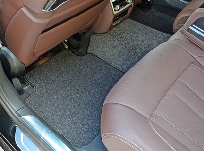 Ворсовые коврики на BMW 7 (G11/G12) 2015 - 2023 в Барнауле
