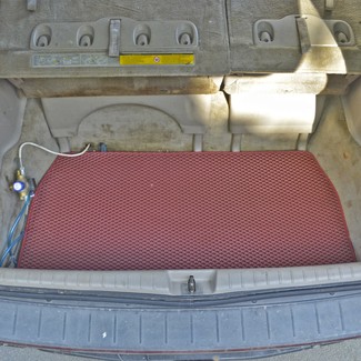 Ворсовые коврики на Toyota Sienna II 2003 - 2010 в Барнауле