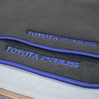 Ворсовые коврики на Toyota Prius (20) 2004 - 2009 в Барнауле