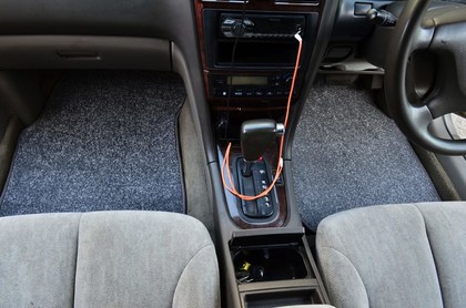 Ворсовые коврики на Nissan Cefiro (A33) 1998 - 2003 в Барнауле