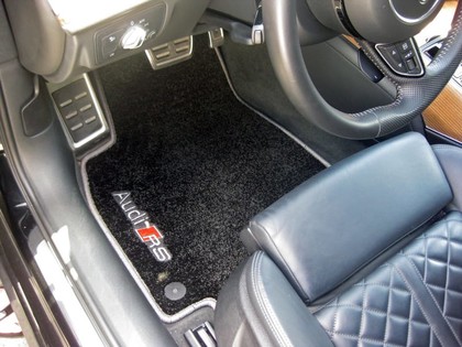 Ворсовые коврики на Audi S6 (C7) 2012 - 2018 в Барнауле