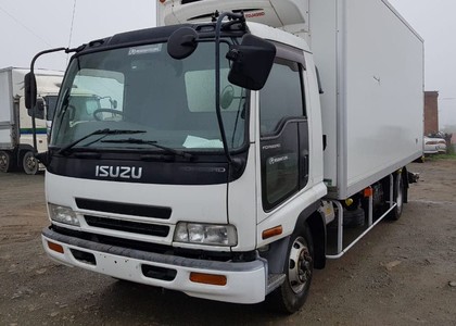 Ворсовые коврики на Isuzu Forward IV узкая кабина 1994 - 2009 в Барнауле