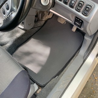 Ворсовые коврики на Daihatsu YRV 2000 - 2005 в Барнауле