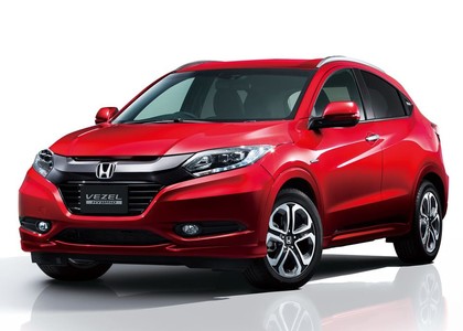 Ворсовые коврики на Honda Vezel I 2013 - 2021 в Барнауле