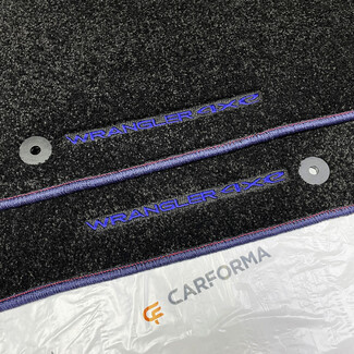 Коврики на Jeep Wrangler (JL) 2017 - 2026 в Барнауле Коврики на Jeep Wrangler (JL) 2017 - 2026 в Барнауле