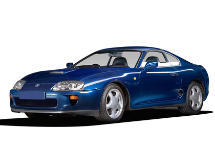 Ворсовые коврики на Toyota Supra (A80) 1993 - 2002 в Барнауле