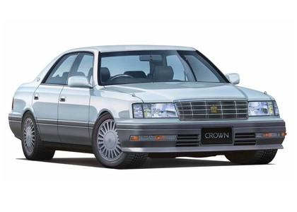 Ворсовые коврики на Toyota Crown (S150) 1995 - 2001 в Барнауле