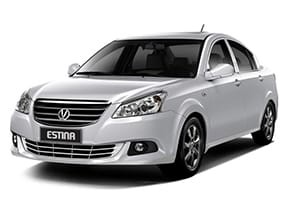 Ворсовые коврики на ТагАЗ Vortex Estina 2008 - 2014 в Барнауле