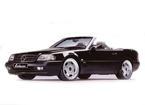 Ворсовые коврики на Mercedes SL (R129) 1989 - 2002 в Барнауле