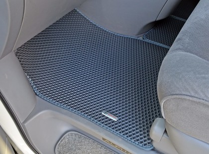 Ворсовые коврики на Toyota Alphard (H10) 2002 - 2008 в Барнауле