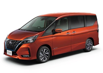 Ворсовые коврики на Nissan Serena (C27) E-Power 2016 - 2022 в Барнауле