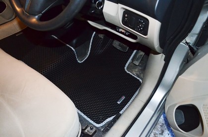 Ворсовые коврики на Mitsubishi Colt Plus VI 2004 - 2012 в Барнауле