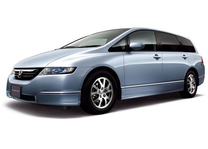Ворсовые коврики на Honda Odyssey III 2004 - 2010 в Барнауле
