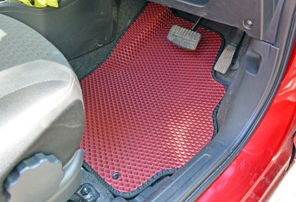 Ворсовые коврики на Mitsubishi Mirage VI 2012 - 2025 в Барнауле