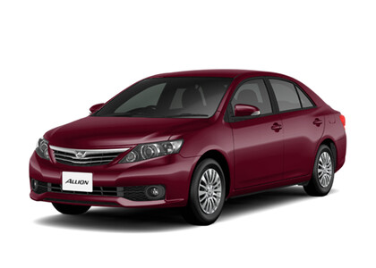 Ворсовые коврики на Toyota Allion II 2007 - 2021 в Барнауле