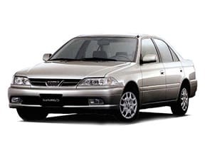 Ворсовые коврики на Toyota Carina (T21) 1996 - 2001 в Барнауле