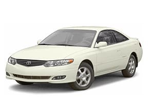Ворсовые коврики на Toyota Camry Solara (XV20) 1998 - 2003 в Барнауле