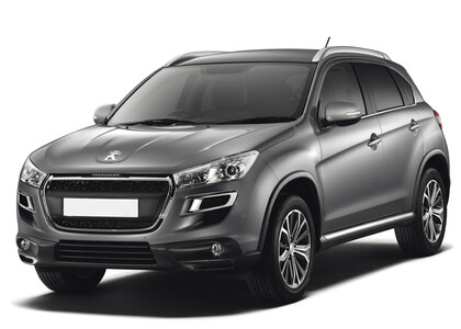 Ворсовые коврики на Peugeot 4008 2012 - 2017 в Барнауле