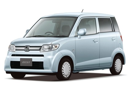 Ворсовые коврики на Honda Zest 2006 - 2012 в Барнауле