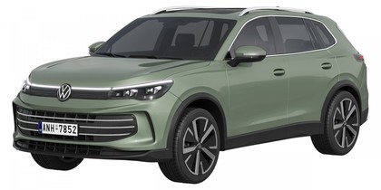 Ворсовые коврики на Volkswagen Tiguan III 2023 - 2025 в Барнауле