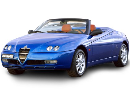 Ворсовые коврики на Alfa Romeo Spider (916) 1995 - 2005 в Барнауле