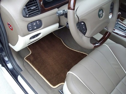 Ворсовые коврики на Jaguar S-Type 1998 - 2008 в Барнауле
