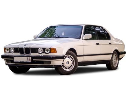 Ворсовые коврики на BMW 7 (E32) 1986 - 1995 в Барнауле