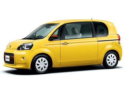 Ворсовые коврики на Toyota Porte II 2012 - 2020 в Барнауле