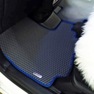 Ворсовые коврики на Honda N-BOX I 2011 - 2017 в Барнауле