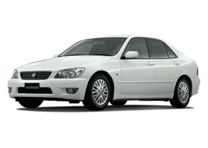 Ворсовые коврики на Toyota Altezza 1998 - 2005 в Барнауле