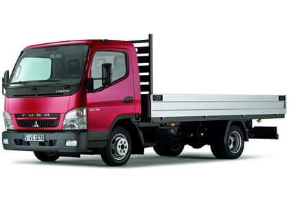 Ворсовые коврики на Mitsubishi Fuso Canter VII широкая кабина 2002 - 2017 в Барнауле