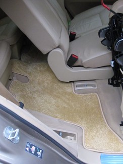 Ворсовые коврики на Mercedes GL (X164) 2006 - 2012 в Барнауле