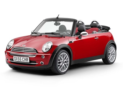 Ворсовые коврики на Mini Cooper Cabrio (R52) 2001 - 2008 в Барнауле