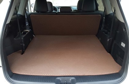 Ворсовые коврики на Toyota Highlander III 2013 - 2020 в Барнауле