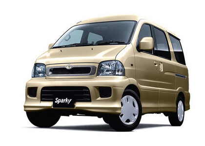 Коврики на Toyota Sparky 2000 - 2003 в Барнауле