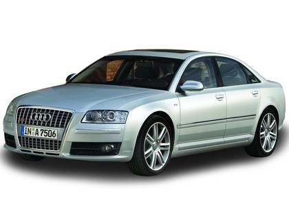 Ворсовые коврики на Audi S8 (D3) 2006 - 2011 в Барнауле