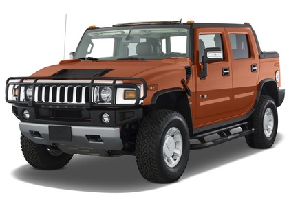 Ворсовые коврики на Hummer H2 SUT 2004 - 2009 в Барнауле