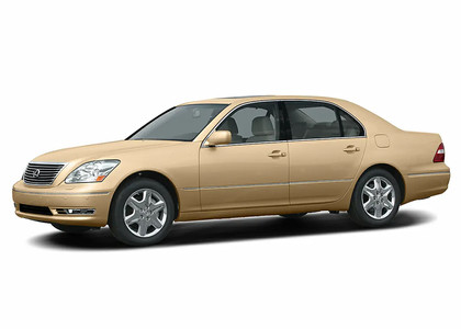 Ворсовые коврики на Lexus LS III 2001 - 2006 в Барнауле