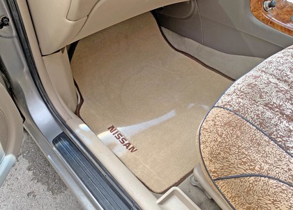 Ворсовые коврики на Nissan Bluebird Sylphy (G10) 2000 - 2006 в Барнауле