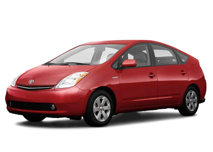 Ворсовые коврики на Toyota Prius (20) 2004 - 2009 в Барнауле